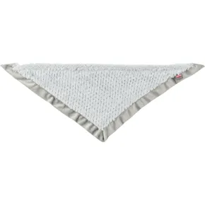 Vánoční hebký šátek, plyš, šedá75 cm